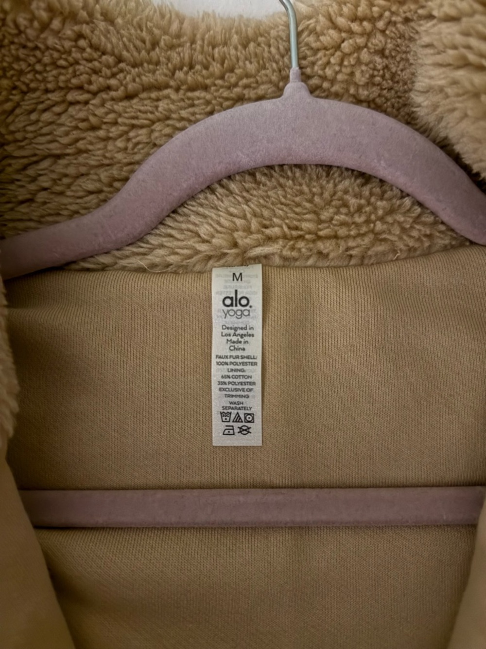 ALO Yoga Foxy Sherpa Jacket (M) - Picture 6 of 6
